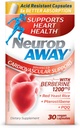 NeuropAAway-kardiovaskulaarinen tuki 30ct 1200mg Berberiini PQQ punainen jae Riisi Pterostilbene
