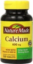 Nature Made Calcium 600 mg D3-vitamiinia immuunitukea, Tabletit, 60 kreivi, auttaa tukemaan luun vahvuus (Pack of 3)