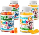 DR. MORITZ Essential Vitamiini Pari - lapset monivitamiini Gummies Bundle (60 Count, 2 Pack) kanssa C-vitamiini (60 Count 2 Pack)