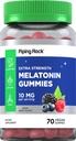 Piping Rock Melatonin Gummies 10mg ... 70 Count...