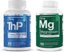 Essential Elements Magnesium & Sinkki D3-vitamiini + T-Hero Platinum . Uni Immuuni ja luu + lihasten kasvua tuki & T-terveys