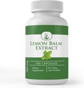 Puhdas Alkuperäinen ainesosat Lemon Balm uute (100 kapselia) Aina puhdas, ei lisäaineita tai täyteaineita