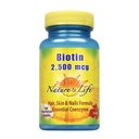Nature's Life Biotin 2500mcg 