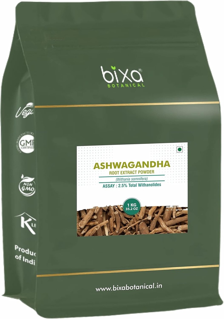 BOTANICAL Ashwagandha Root Dry Extract - 2,5% Total Withanolides av Gravimetry (35,2 Ounce (Pack av 1))