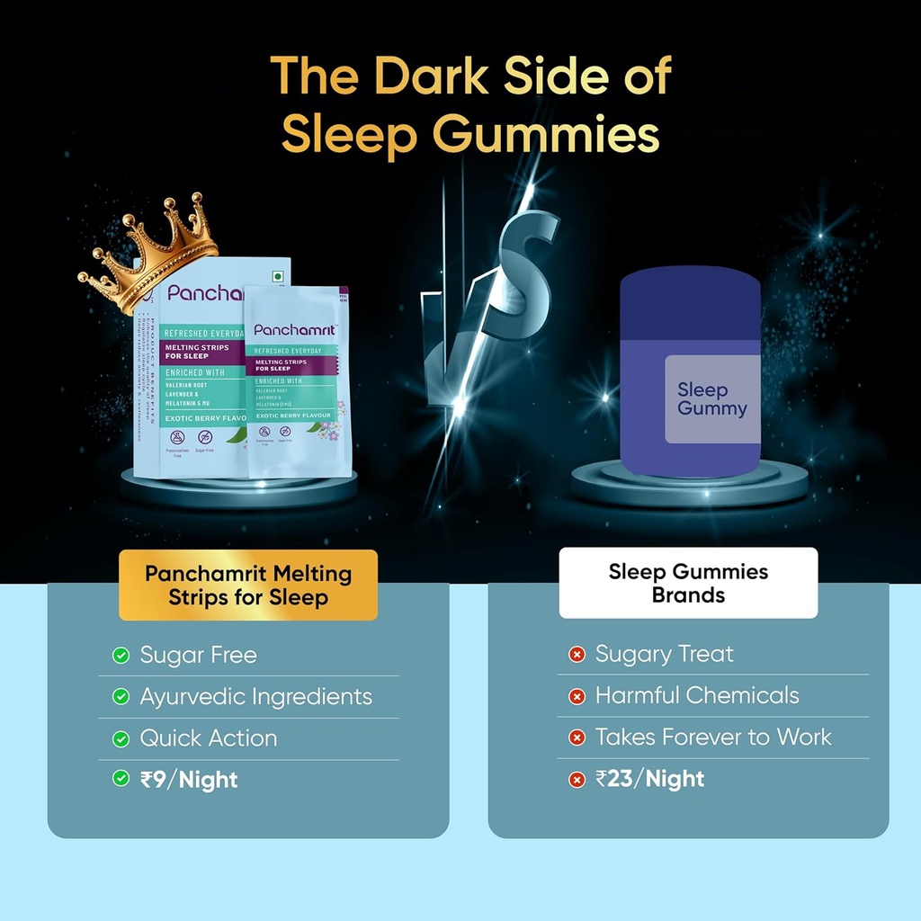 Sleep Melatoniinin sulatusliuskat 5 mg, 30 Vegaanikaistaa (pakkaus 1) ...