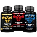 Prime Labs Prime Testosteroni Booster + Night Duty Sleep Supplement + Tongkat Ali Plus (60 Count Each)
