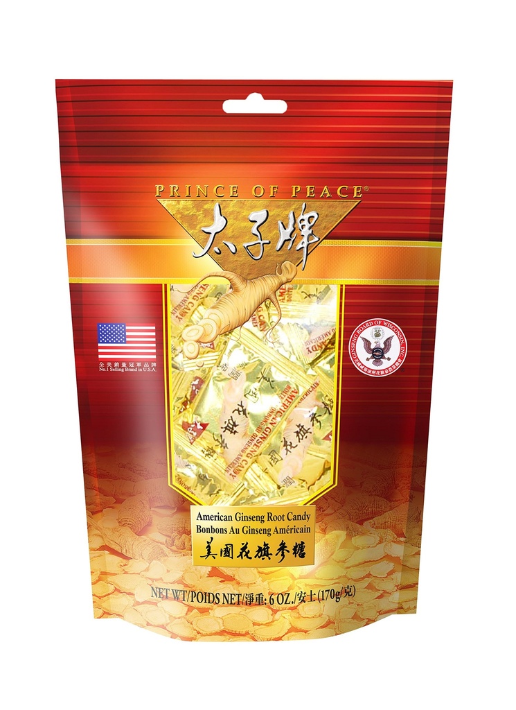 Prince of Peace American Ginseng juurikarkki (6oz)