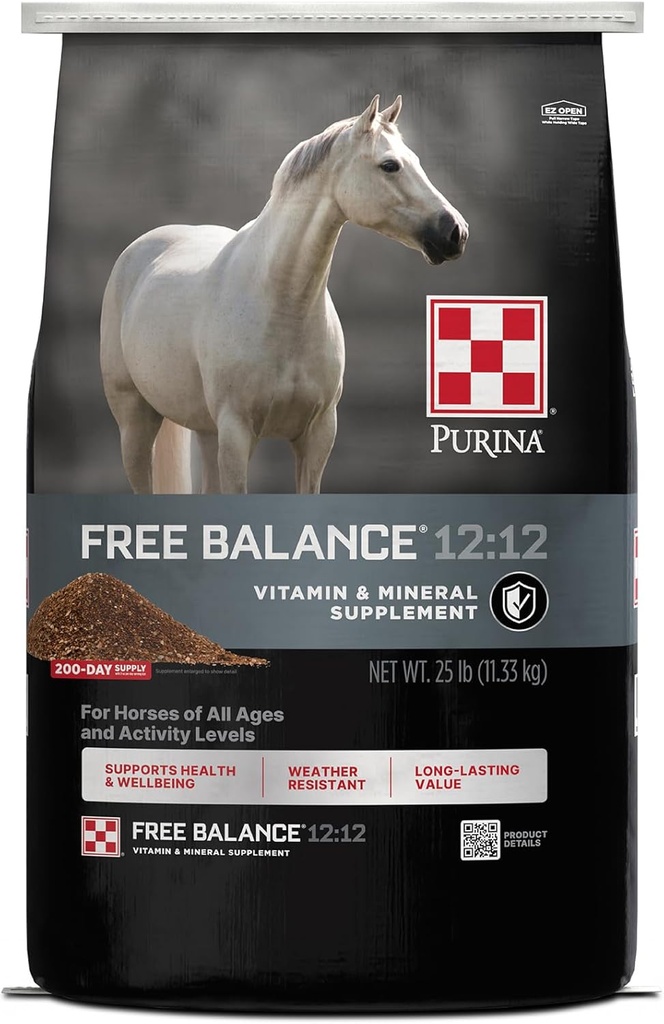 Purina Animal Nutrition Free Balance 12-12 täydennysosa 25lb 25
