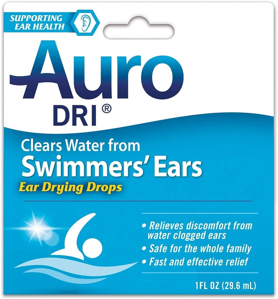Auro-Dri Swimmer's Ear Liquid 1 OZ (PACK OF 3)