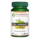 Ren näring Amla extrakt 1000 mg per portion. (Tillämplig till 8000mg Amla Fruit Powder) Non GMO | 60 Veg Capsules