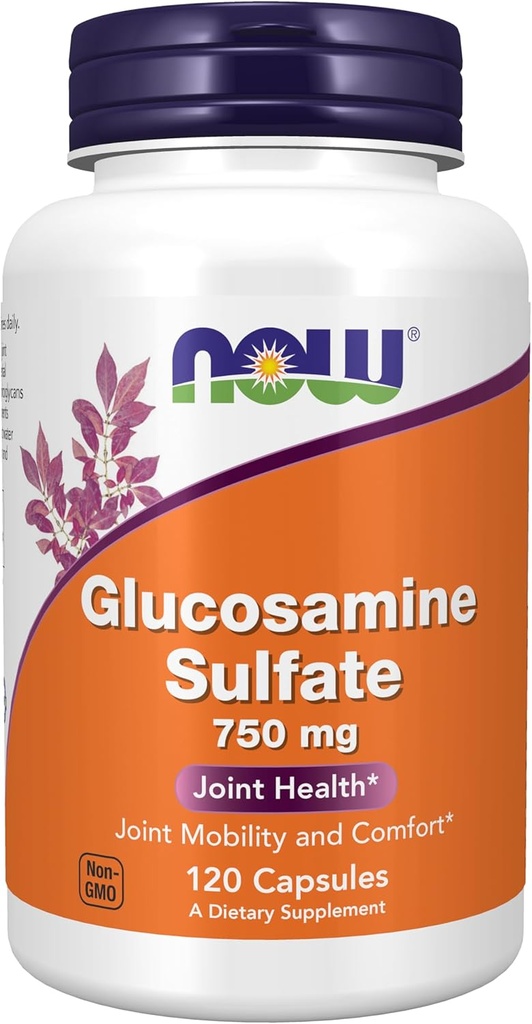 NYT Ruokalisät, Glukosamiinisulfaatti 750 mg, UL-ruokavaliovalmisteen sertifiointi, 120 Veg kapselia