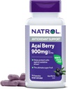 Natrol Acai Berry 900 mg/annos, antioksidanttien ravintolisä, 75 kapselia, 37 päivän toimitus