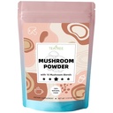 10 sieniä uute puute jauhe, sieni täydennysosa Blend kahvi, juomat ja smoothies, Natural Focus, energia ja immuuni tuki täydentää - 3.53 oz / 100g