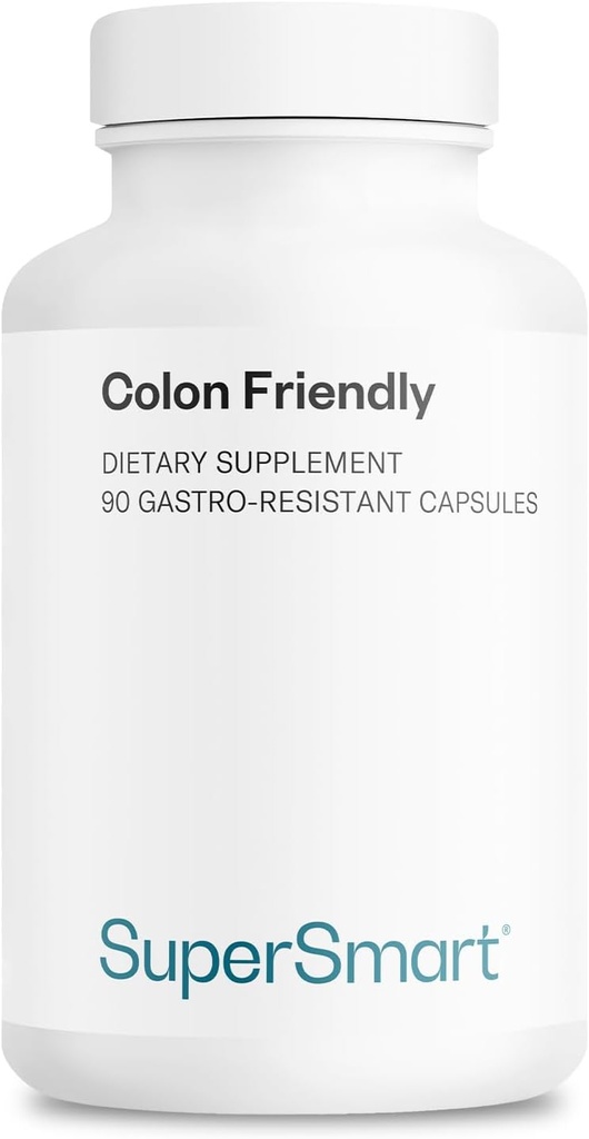 Supersmart - Colon Friendly 17 miljarder CFU per dag (Probiotic) - Bowel Movement Supplements | Non-GMO & Gluten Free - 90 DR kapslar