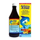 Ballena Azul Aceite de Hígado de Bacalao para Adultos y Niños, COD Maksaöljy aikuisille ja lapsille, Hyvä vitamiinien lähde, ravintolisä, Omega 3 (trooppiset hedelmät 15 OZ)
