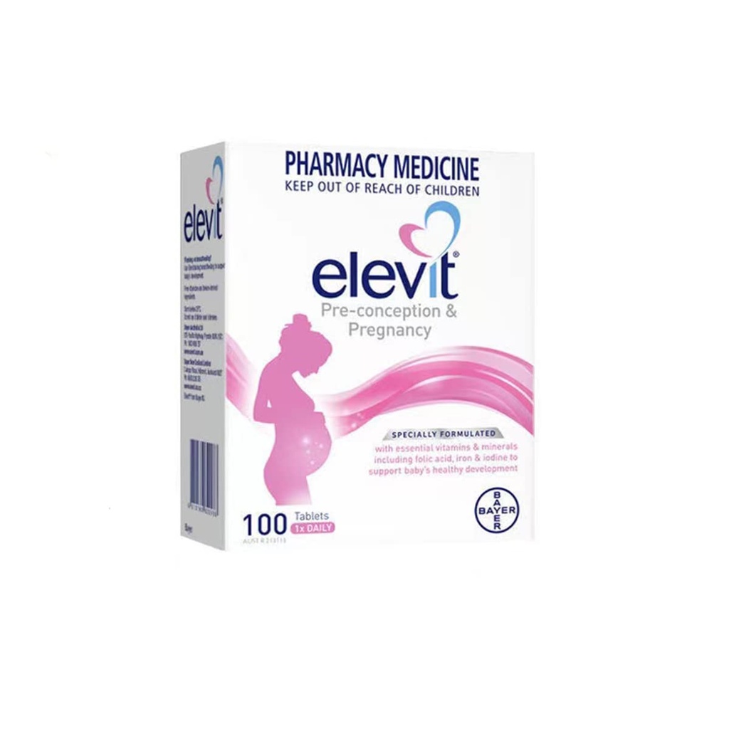 Elevit TAB with Jodine 100s Standard Shipping