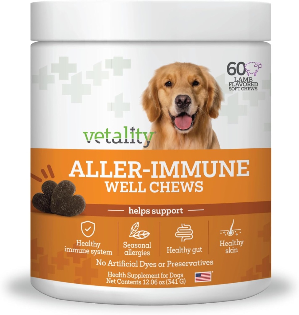 Aller- Immunomy Skin & Coat Well Chews koiralle 60 kt