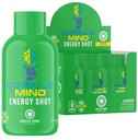 Gorilla Mind Energy Shots (Pack of 6) - Förbättrad fokus och energi, sockerfri, snabbverkande, potent formel med vitaminer och naturliga extrakt (exotisk Kiwi)