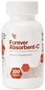 Ikuisesti Living - Absorbend-C, Orange and Honey Flavor, C-vitamiinilisä kauralese, Immuunituki, ihon terveys, 1 pullo (100 tablettia)