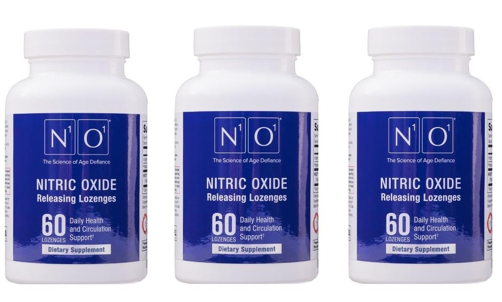 N1O1 Typpioksidi Lozenges for Heart Health Support - Ravintolisä veren virtausta, hapetusta ja verenpaine - 180