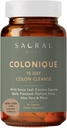 15 Day Colon Cleanse - Digestive Support for Cleansing, Senna Leaf, Cascara Sagrada, Psyllium Husk, Flaxseed, Aloe Vera, Probiotics och More. Förstoppningshjälp.
