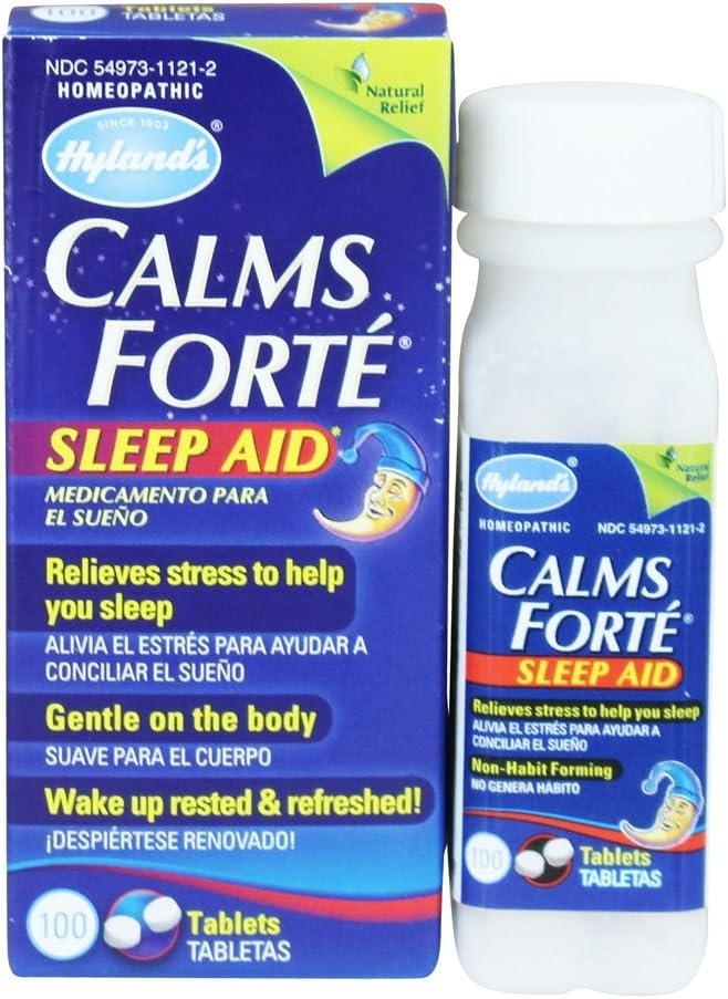 HYLANDS Calms Forte Unilääke tabletteja, 100 CT