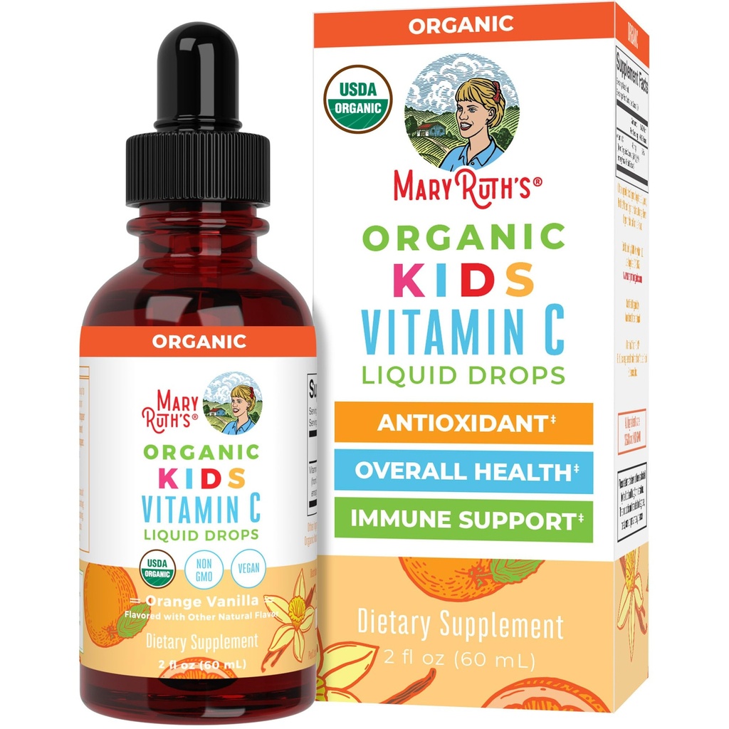 MARYRUTH's Kids C-vitamiini Drops 
