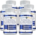 Tutkimus Varmennettu Turmeric Curcumin - BioPerine, Curcumin C3 Complex - Vegan - Valmistettu Yhdysvalloissa - 360 kapselia