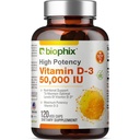 Biophix-vitamiini D-3 10000 IU Korkea-Potency 120 Softgels - Korkea-Potency ei-GMO Soy-free tukee vahva luut Immuuniterveys