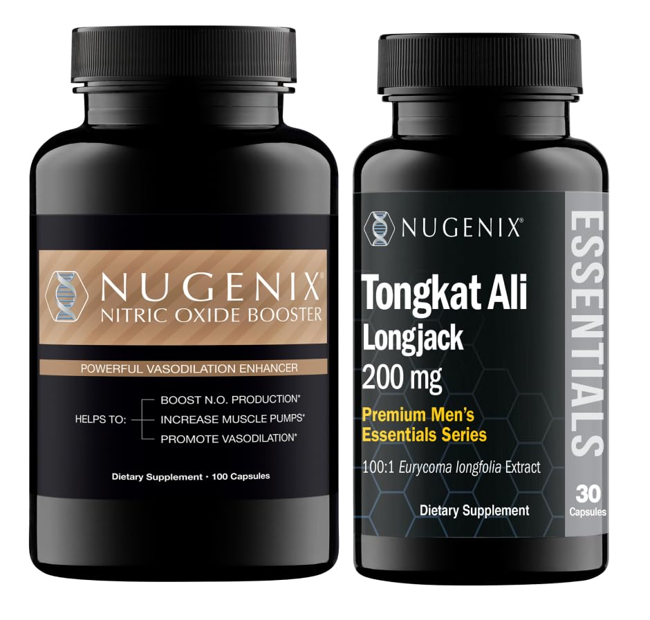 Nugenix Typpioksidi Booster ja Tongkat Ali täydentää miesten