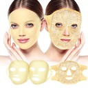 Kasvot Ice Pack ja 2 pakkausta Silicone Face Mask Cover, Täysin kasvot Frozen Maskit Kuumat Kasvot Kompressi Kunnossa oleva ihonhoito Set naisille turvotuksen helpotus Kauneus Spa Essentials