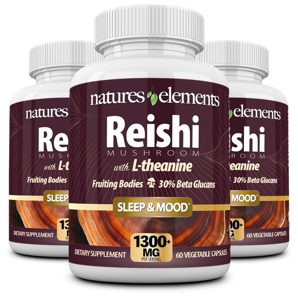 Reishi Mushroom Extract ... 10:1 Pitoisuus ... 1000 mg... 60 tablettia...