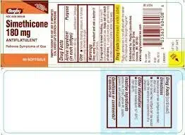[3Pack] Simeticone 180mg Softgels Anti-Gas 60 Count *Vertaile aktiivisia ainesosia Phazyme Ultra Strength & Save! * Ultra Strength Phazyme????????????????????????????????????????????????????????