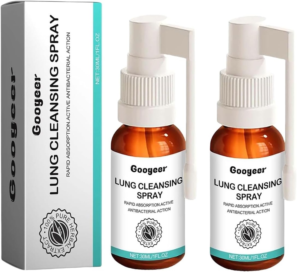 Lung puhdistus Spray Herbal Lung Clear Detox tupakoijille
