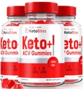 rize labs - Keto Bites ACV Gummies varten Advanced Weight Loss, Kaikki luonnolliset Apple Siideri viinietikka täydentää (180 Gummies)