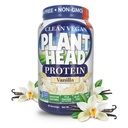 Genceutic Naturals Plant Head Protein Powder Supplement, vanilja, 1,7-kiloinen (lbs)