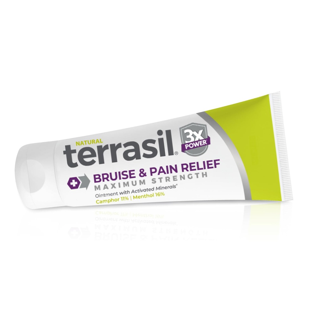 terrasil Bruise Cream för tunna hudborstar, Senile Purpura Behandling, hjälper till att lindra discoloration, svullnad med Arnica Extract och naturliga ingredienser för äldre hudbrusning, 1.7 Oz