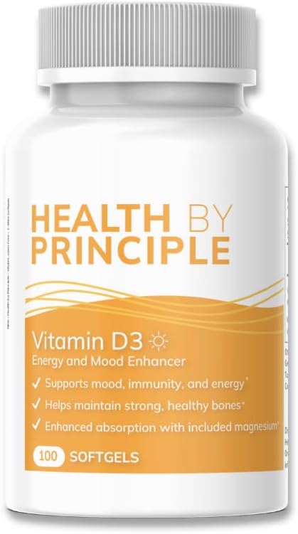 D3-vitamiini - immunosupport, luun terveys, kognitiivinen tuki - luonnollinen, luomu, ei-GMO, Gluteeniton - 100 Softgels