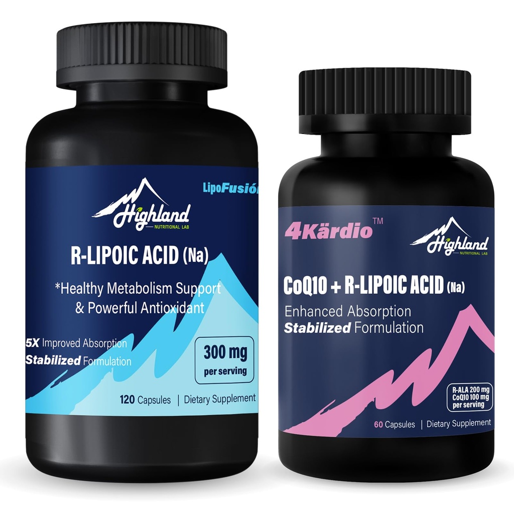 R-Lipoic Acid (Na) + Q10 och R-Lipoic Acid (Na) Bundle