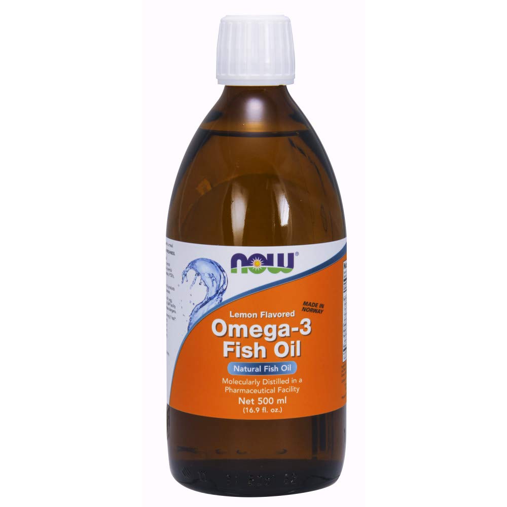 NYT lisäravinteet, Omega-3 Fish Oil Liquid, Molecularly Tislattu, sitruuna maku, 16,9-Ounce