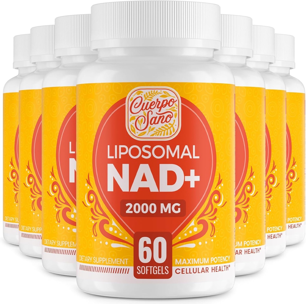 2000 MG NAD-lisä, liposomaalinen NAD+, korkea imeytyminen, tehokkaampi kuin Nikotinamidi Ribosidi, puhdas & Plus- lisäannos, ikääntyvä puolustus, aineenvaihdunta & solu, 480 pehmytkudosta