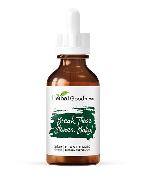 Herbal Goodness Break nuo kivet vauva - Munuaisten puhdistus Detox ja maksa Detox Health Herbal Supplement, Chanca Piedra (Kidney Stone Breaker), Voikukan juuri täydentää, maito ohdake - 2 Fl. Oz