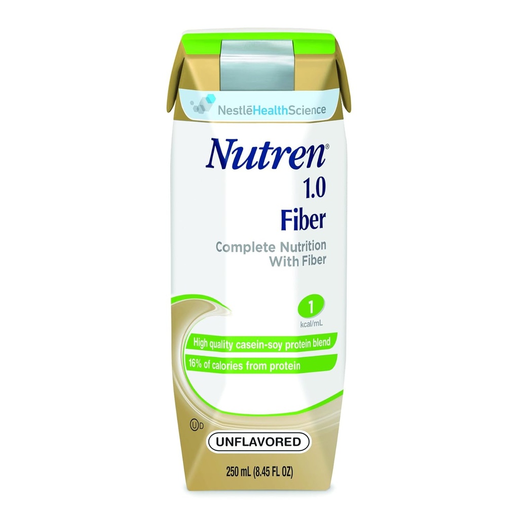 Nutren® 1.0 Kuitu - Mautonta - Kaloreita 250 / 250 ml Pakkaus 250 ml Tetra Prisma - Asia 24