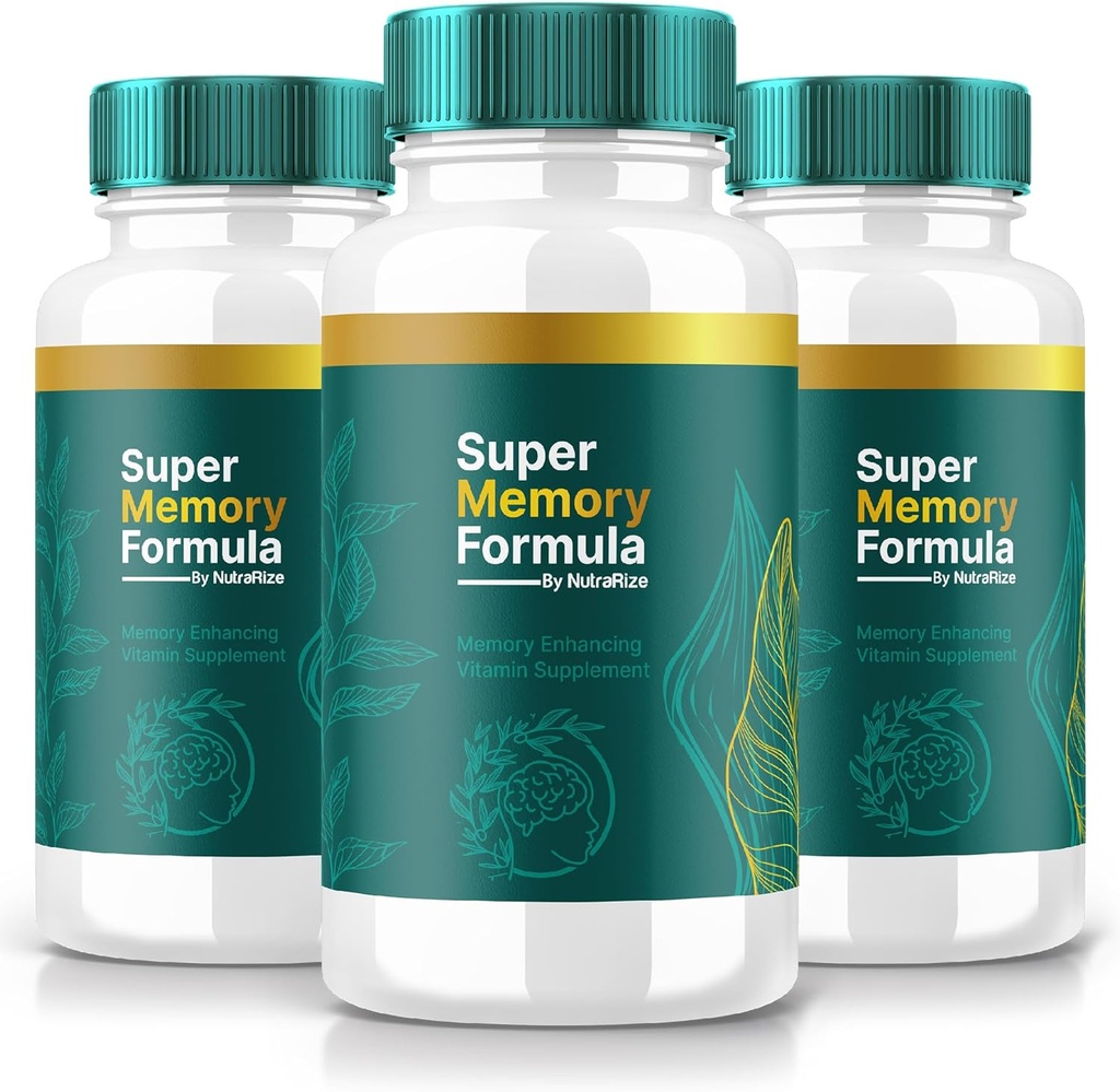 NutraRize (3 pakkaus) Super Memory Formula 