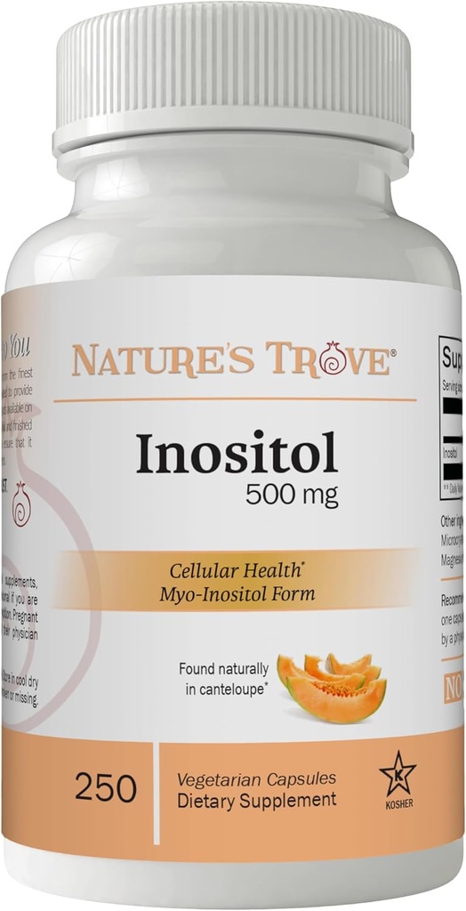 Nature's Trove Inositol 500mg 250 kapselia