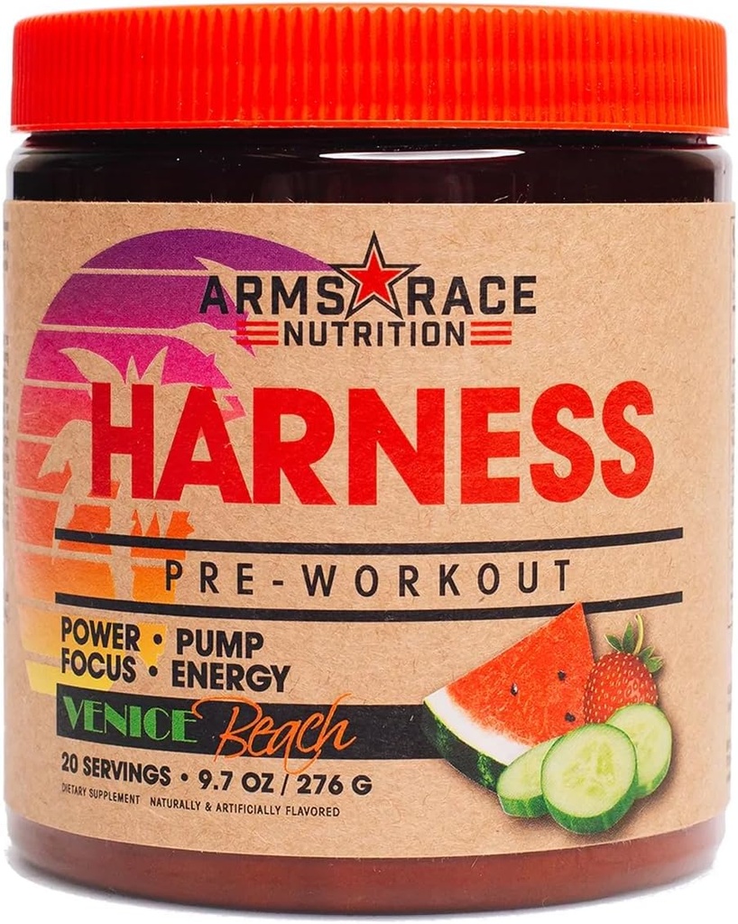 Arms Race Nutrition Harness Pre-workout - Venetsian ranta (20 tarjoilua)