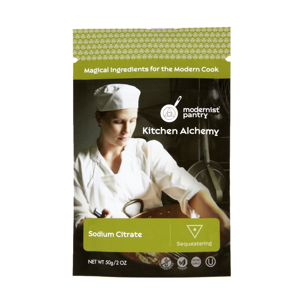 Pure Sodium Citrate ... Ei-GMO: n gluteeniton Vegan OU Kosher Certified (Molecular Gastronomy) - 50g/2oz