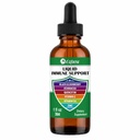Zink Quercetin Vitamin C D3 Liquid Immune Support med organisk Echinacea Elderberry, Immune Defense Drops Supplement för vuxna- Vegan, icke-GMO, Gluten Free - 1 Fl Oz