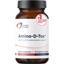 Design för hälsa Amino-D-Tox - Amino Acid Detox + Liver Cleanse Support - Tillägg Blend med Glycine, Calcium D Glucarate, NAC + More - Non-GMO (90 kapslar)