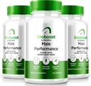 (3 Pack) Eroboost Supplement for Miehet, Eroboost Mies Supplement, Daily Nutrition tukea Peak Performance ja yleinen hyvinvointi, viralliset Ero Boost Formula Reviews (180 kapselia)